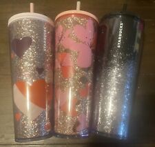 Lot Of 3 Starbucks Tumblers picture
