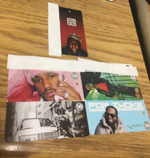 Pop Smoke, LL Cool J, Cam'ron and Rakim Hip Hop 50th￼￼ Biggie 5 Metrocard Set picture