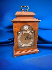 Miniature Bracket Clock by ' Elliott' of London Burr Walnut. Retailed by Garrard picture