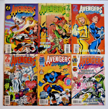 AVENGERS UNPLUGGED (1995) 6 ISSUE COMPLETE SET #1-6 MARVEL COMICS picture