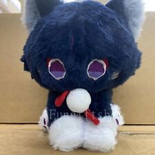 Anime Genshin Impact Scaramouche Cat Plush Doll Stuffed Pillow Toy 22cm US Stock picture