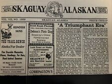 Skaguay Alaska Newspaper Dyea Centennial 1984 Skagway picture