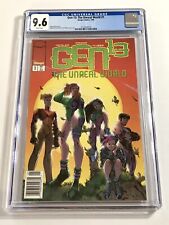 1996 Image Gen 13 The Unreal World #1 RARE NEWSSTAND VARIANT CGC 9.6 WP picture
