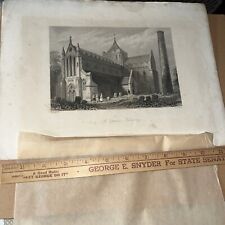 St Canice Cathedral Kilkenny Ireland Antique Plate Saint Irish Church picture