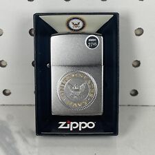 ZIPPO US NAVY Lighter BRAND NEW IN BOX picture