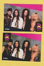 2 identical Extreme rock band trading cards, Pub. early 1990s  picture