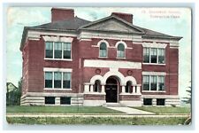 1909 Entrance Of Southwest School Building Torrington Connecticut CT Postcard picture