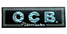 OCB Premium Rolling Papers Single Wide *Discounts* Papers *FREE USA SHIPPING* picture