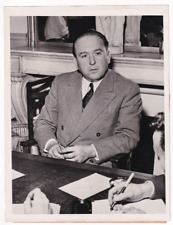 RADICAL FRENCH DEPUTY FOR PARIS ANDRE HUGUES SECRET LEAKAGE FRA 1954 Photo Y 375 picture