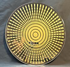 Jonathan Adler for Partylite Mirrored Wall Candle Sconce Yellow Sunburst 12