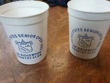 LOWER PRICE 2 Cups from the 1990 Senior Open at The Ridgewood Country Club picture