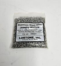 Lortone Stainless Steel Shot Mix 1 lb for Tumbling Jewelry Various Shapes picture