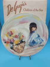 Bradford Exchange Ettore DeGrazia's Gifts From The Sun Collector Plate picture
