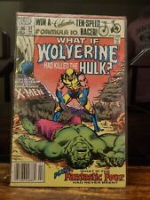 What If...#31 Marvel Comics-What If Wolverine Had Killed The Hulk Vintage picture