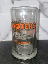 Hooters Singapore Logo Large Beer Glass Bar Mug 24 OZ Owl Stein Mancave Vintage picture
