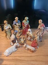 Kirkland 10 Piece Hand Painted, Ceramic Nativity Set picture