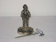 Vintage Knight Suit of Armor Sword Desktop Figure Writing made in Japan Dragons? picture