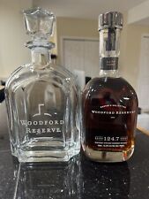 WOODFORD Collectible Whiskey Decanter Pappy Van Winkle Btac Eh Taylor Weller Bar picture