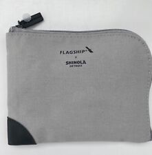 American Airlines Business Class Flagship Grey SHINOLA Detroit Amenity Kit - New picture