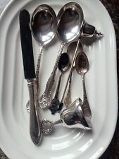 Sterling Silver Plate Junk Drawer Mixed Lot picture