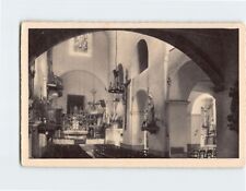 Postcard Interior of the Church Vence France picture