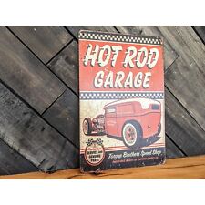 Hot Rod Garage Sign - Torque Brothers Speed Shop Sign picture