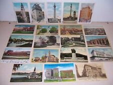 1905-1940s BALTIMORE MD. ANTIQUE & LINEN POSTCARD LOT of 20 DIFF. picture