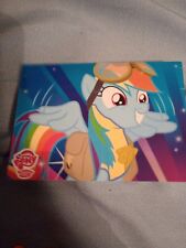 My Little Pony Series 3 Rainbow Dash F58 Promo Foil Trading Card Holo Ultra Rare picture