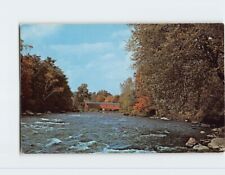Postcard - The Housatonic River, Route 7 - West Cornwall, Connecticut picture