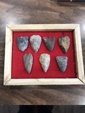 7 - Native American Arrow Heads Point On A Display picture