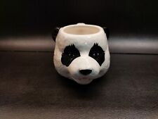 Vintage Busch Gardens Panda Bear Shaped Ceramic Coffee Mug picture