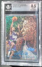 1997-98 Ray ALLEN Flair Showcase Legacy Collection Row 1 #37 SN 10/100 BGS 8.5 picture