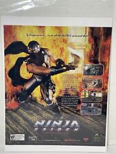 Ninja Gaiden Original Xbox 2004 Vintage Print Ad/Poster Official Art NES Rare picture