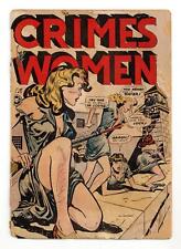 Crimes by Women #3 PR 0.5 1948 picture