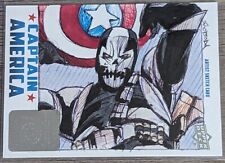 2016 Upper Deck Captain America 75th Anniversary Sketch Card Crossbones 1/1 picture