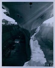 1967 USS HANCOCK in Drydock Hunters Point Press Photo picture