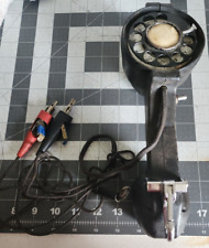 Vintage Lineman Rotary Line Phone Repairman Tester Handset Black picture