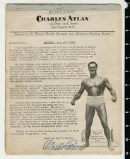 c. 1940's Charles Atlas Health & Strength Course 18 Manuals picture