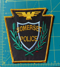 Old Style Somerset, PA Police patch picture