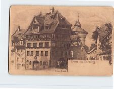 Postcard Dürer-haus, Gruss aus Nürnberg, Germany picture