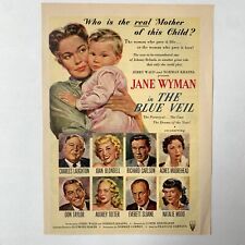 Jane Wyman The Blue Veil Advertisement Page picture