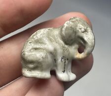 Antique Miniature Bisque Porcelain Elephant Figurine Germany Figure picture