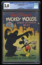 Four Color #16 CGC GD 2.0 Off White 1st Mickey Mouse in Comics Dell picture