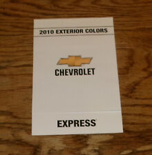 Original 2010 Chevrolet Express Exterior Colors Sales Brochure 10 picture