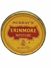 Vintage Murrays Erinmore Tobacco EMPTY Tin Ireland Collectible Storage Decor picture