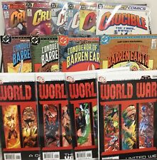 DC Comics Crucible 1-6, Conqueror of Barren Earth 1-4, World War 1-4 picture