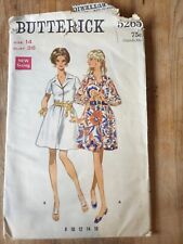 Vintage 1960s Butterick Dress Pattern  5265 Sz 14 picture