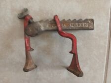 VINTAGE KEN TOOL AKRON OHIO B63 SMALL TIRE BEAD BREAKER TOOL CLAMP. picture