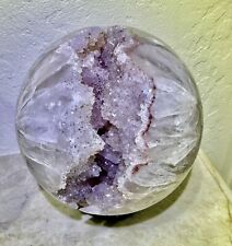 Large, Gorgeous, Rare Quartz Sphere With Open Crystal Fissure picture