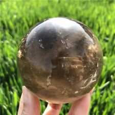0.85kg Natural smoky Citrine Sphere Quartz Crystal Ball Healing XQ2641 picture